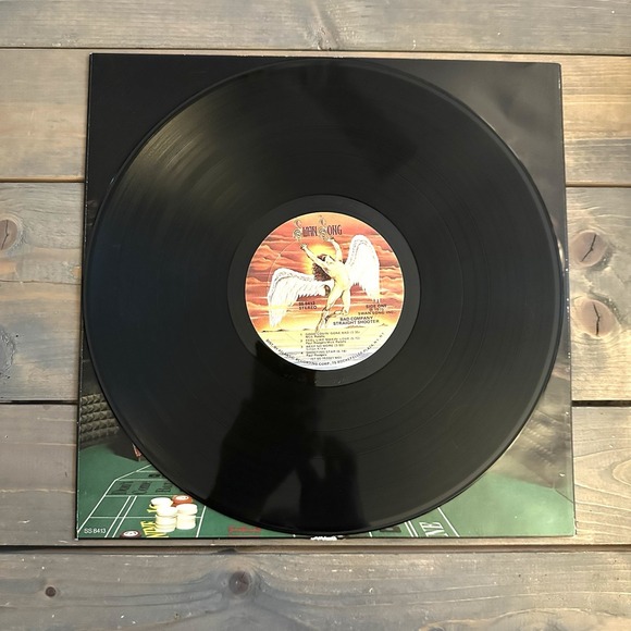Bad Company Straight Shooter Vinyl LP (1975) Swan Song SS-8413 VG/G+ - Picture 4 of 6
